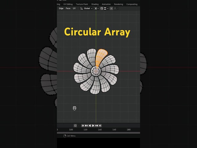 "Quick Trick: Create Circular Array in Blender!"