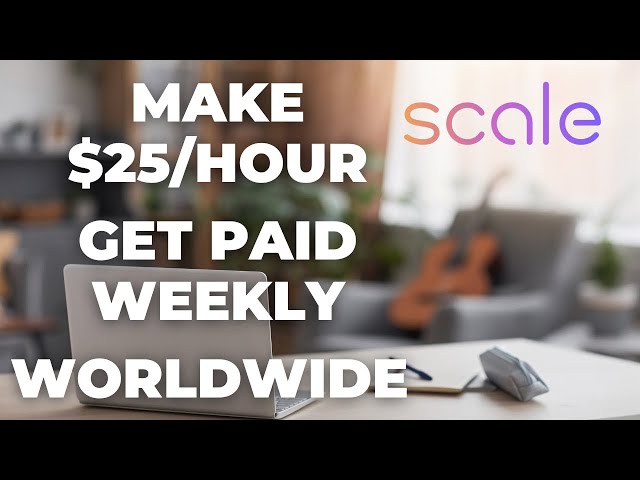 Make Money Online with Scale AI - Work From Home Worldwide - Easy AI Side Hustle