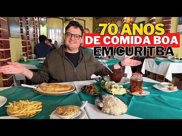 WE VISITED THE OLDEST RESTAURANT IN CURITIBA