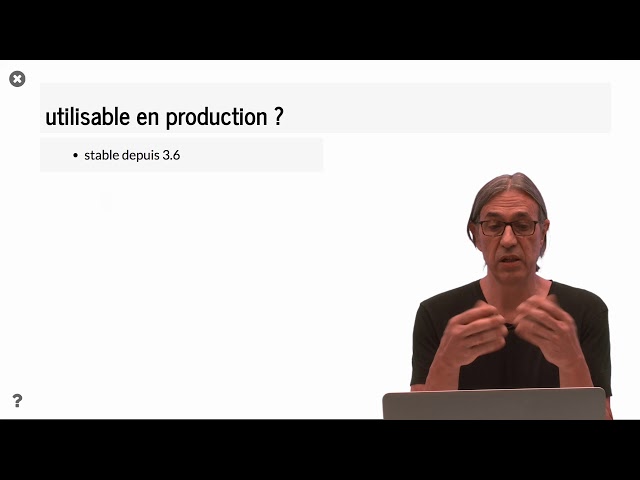 8.3 asyncio: historique et écosystème