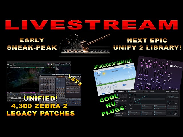 #451 18 de julio de 2026 - Adelanto de la próxima biblioteca / Zebra2 Unified / ¡3 plugins geniales!