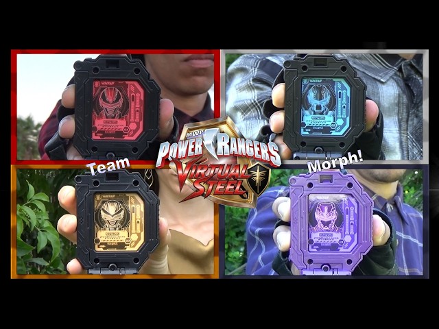 Equipo Morph (Power Rangers Virtual Steel) *Q.E.P.D. Kenji Ohba*