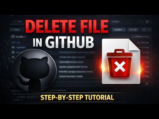 How to Delete Files in a GitHub Repo | Part 4