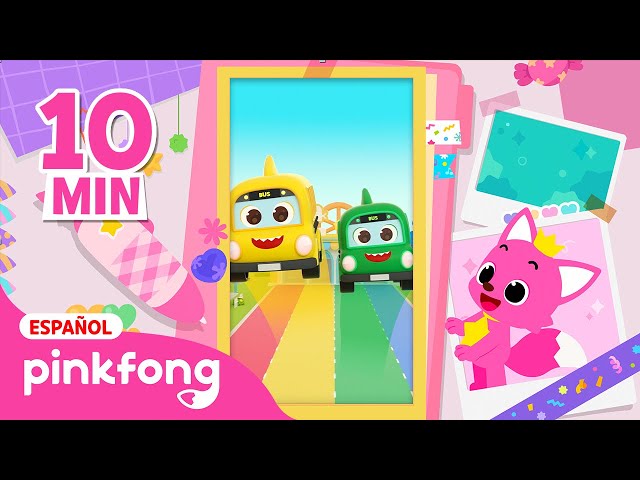 TODOS los Shorts | Diviértete con Diferentes Vehículos🚗🚌 | Pinkfong Canciones Infantiles