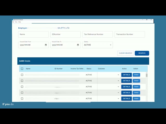 Third Party Appointments Process on e@syFile