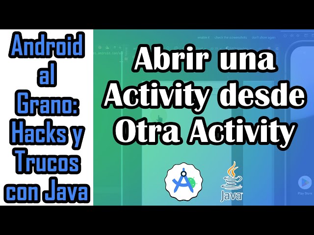 HOW TO OPEN ONE ACTIVITY FROM ANOTHER? 🔓 EASY NAVIGATION TRICK in Android Studio with Java