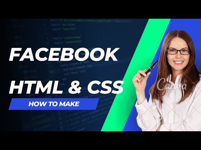 How to Create a Facebook Clone Using HTML and CSS | Step-by-Step Tutorial