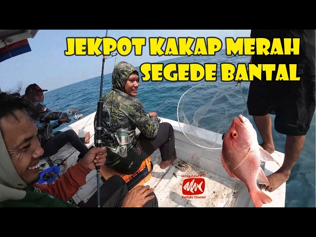 open trip mancing dua hari satu malam | rig pinggir pabelokan | jekpot kakap merah