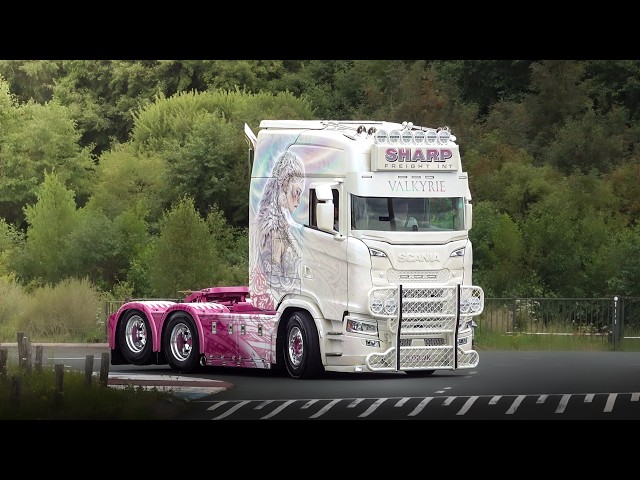 Truckstar Festival Assen 2026 Truckshow with Scania & more open pipes sound