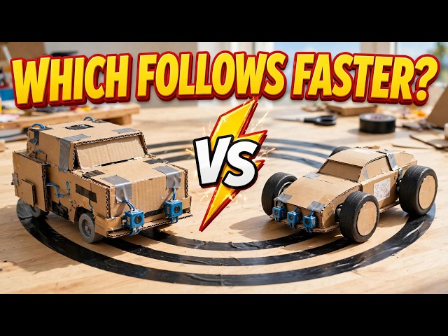 How to Make a Line-Follower Robot at Home – 2 Easy DIY Sensor Cars!