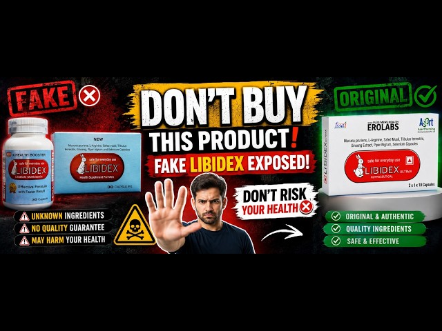 ⚠️ Fake Libidex Review | Don't Buy Until You Watch This!