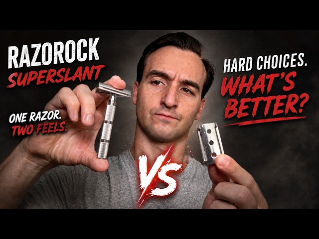 Razorock SuperSlant L1+ vs L2+ base plate. What is right for you? (ft. A&E Latte e Menta)