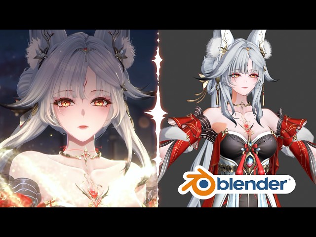 A Pro Anime Game Studio Sent Me Their 3D Models