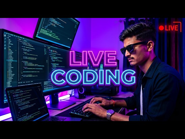 Building Something || Coding Marathon || Programming Live 👨‍💻