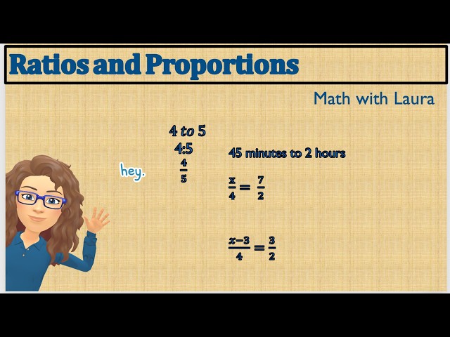 PA 2.6 Ratios and Proportions