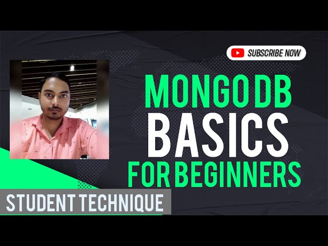 mongodb basics tutorial | Student Technique