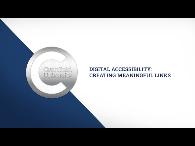 Creating meaningful links