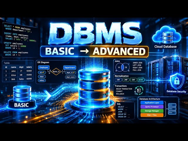 Database Management system From besic to advance | 4k quality #4k #dbms #4kstatus #viral #trending 
