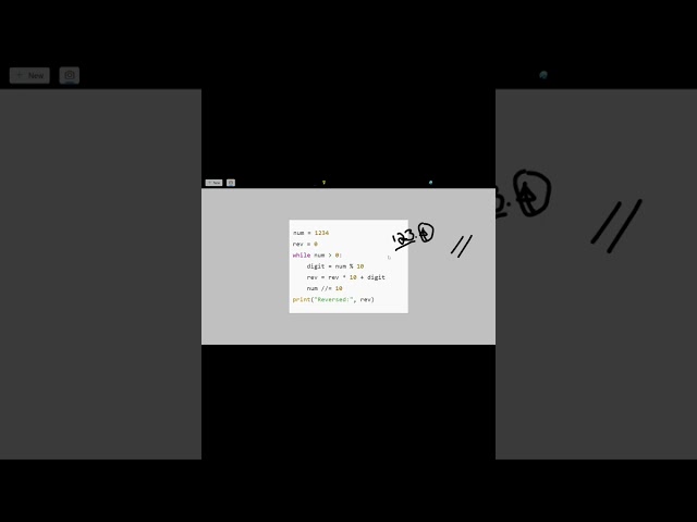 Reverse a Number in Python 🔄 | Interview Questions | Tamil