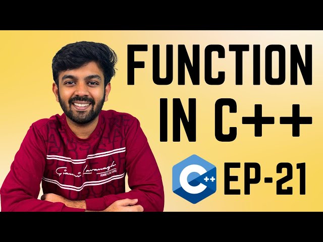 Functions, Parameters & Arguments | C++ for Beginners Ep-21 | code io - Tamil