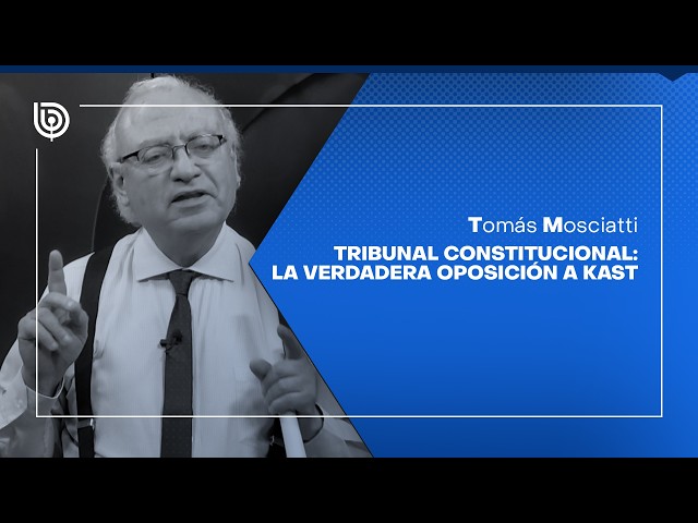 Tomás Mosciatti Commentary: Constitutional Court: The real opposition to Kast