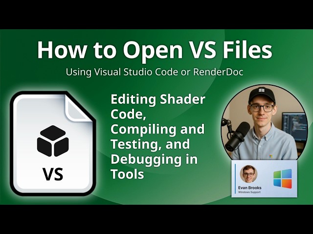 How to Open VS Files (Vertex Shader)