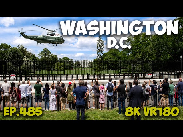 Ep.485 Guardians of the Ellipse: The 2nd Infantry Division Memorial in D.C. 8K VR180 3D