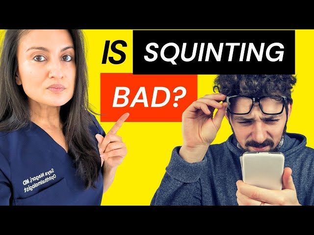 EYE SQUINTING? What Does It Mean For Your Eye Health? Eye squint