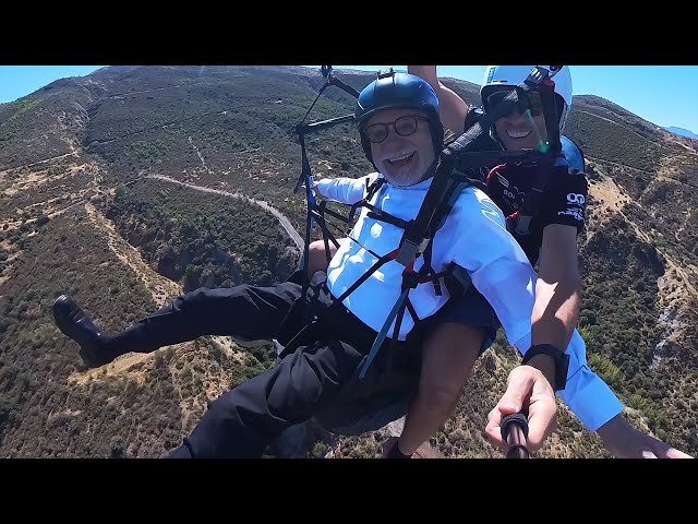 Volando en Parapente en Granada 