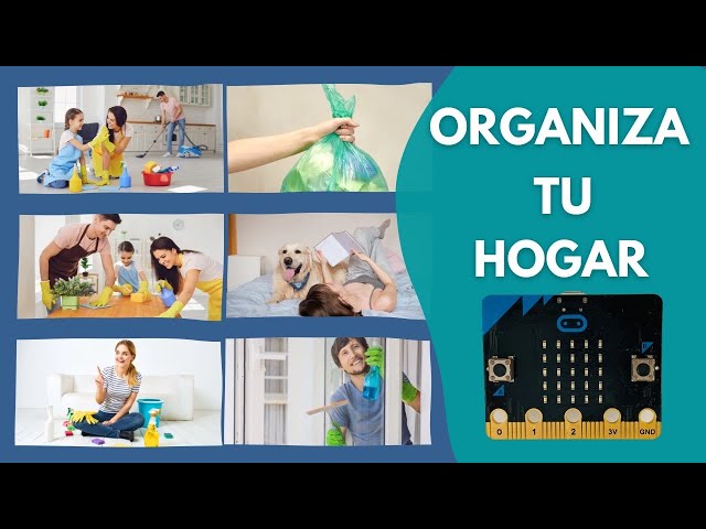¿Cómo organizar las tareas del hogar con BBC Micro:bit?