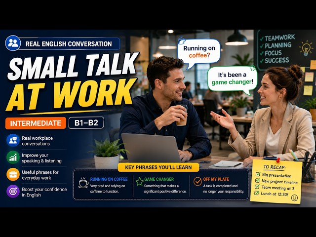 Speak English Naturally at Work | Real Office Conversation