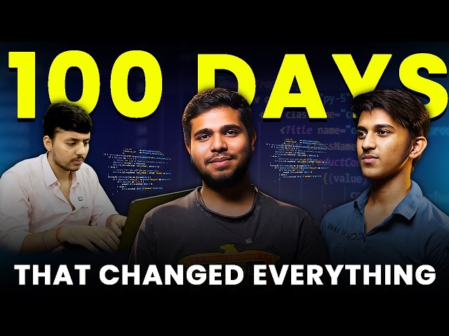 #100DaysofCode: How this Challenge Made us Find our First Breakthroughs!