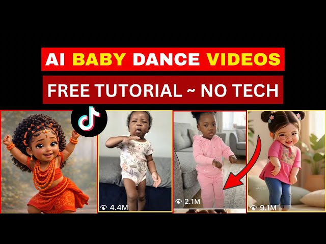 🔥 How to Create Ai Baby Dance ~ Dancing AI Babies | TikTok Dance Challenge