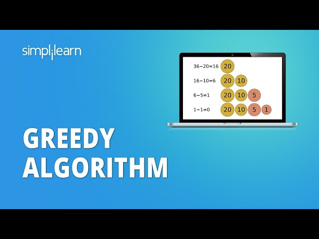 Greedy Algorithm | What Is Greedy Algorithm? | Introduction To Greedy Algorithms | Simplilearn