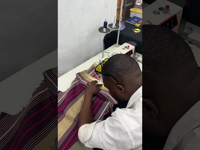 How I made this Aso-Oke longsleeve jacket #fashion #howimadeit #howimade