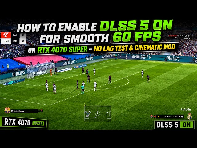 How to Enable DLSS 5 for Smooth 60 FPS on RTX 4070 Super | No LAG & Cinematic Mod Test | FL 2026