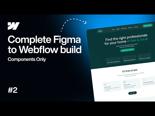 Component-Only Figma to Webflow: Style Guide (Part 2)