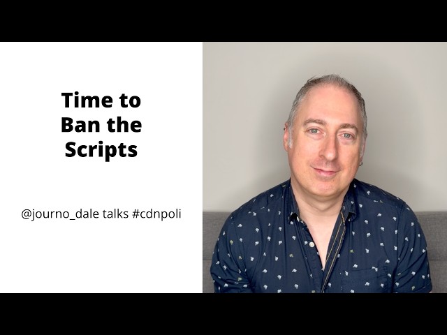 Time to Ban the Scripts