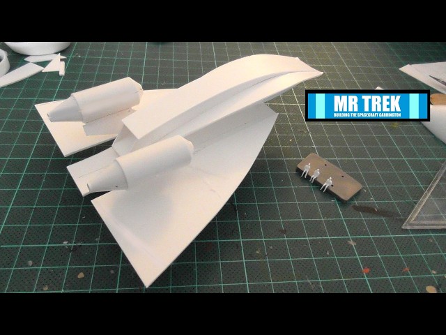 The space craft Carrington's MEGA shuttles! My NEW technique in modelling!