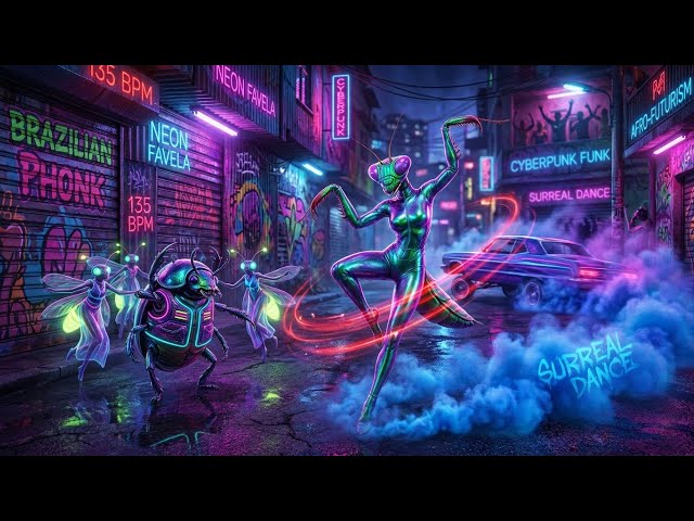 Aggressive Brazilian Phonk Mix 2026  Dark Funk Beats for Focus, Study & Night Drift Sessions