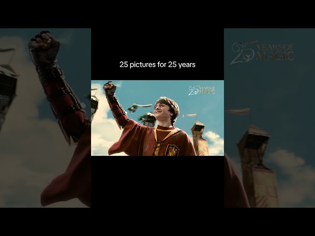 25 pictures for 25 years of Harry Potter #HarryPotter25 #PhilosophersStone