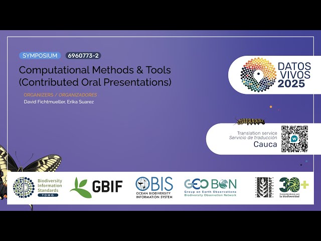 Computational Methods & Tools (Contributed Oral Presentations)