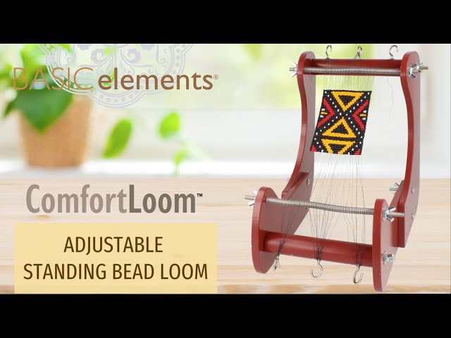 Beadsmith ComfortLoom - Adjustable Standing Bead Loom with 4 Length Settings.