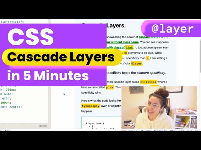 CSS Cascade Layers: An overview of the new @layer and layer() CSS primitives