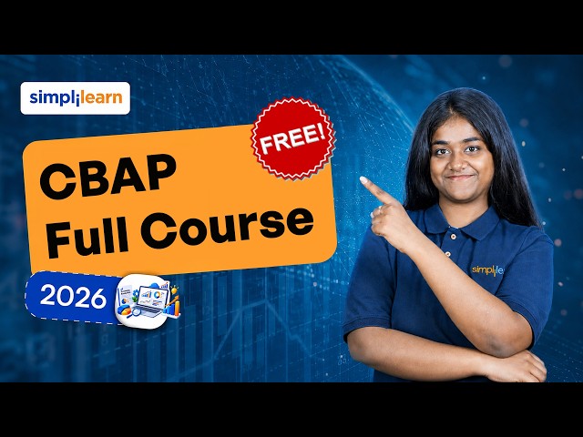 CBAP Full Course 2026 | Certified Business Analysis Professional | Simplilearn