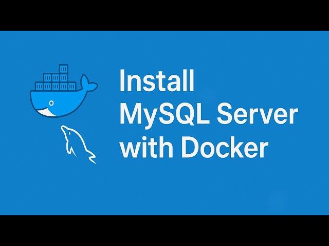 Use Docker Desktop to run MySQL Server with Phpmyadmin