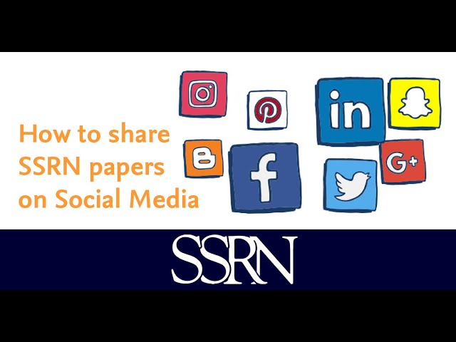 Tour of Your SSRN Abstract Page