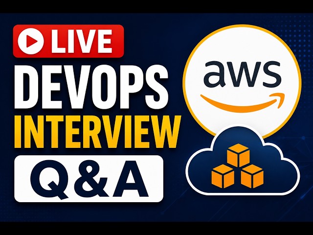 DevOps AWS Interview Practice  Real Time Questions 1
