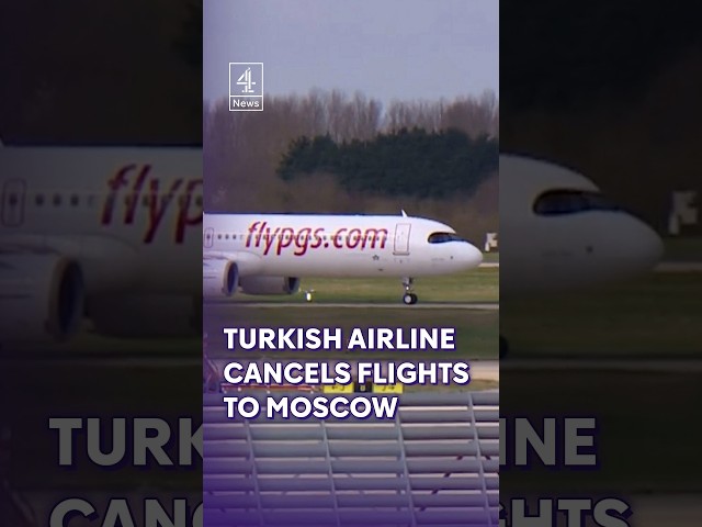 Turkish airline cancels Moscow flights after Zelenskyy airspace warning #Turkey #Ukraine #Russia