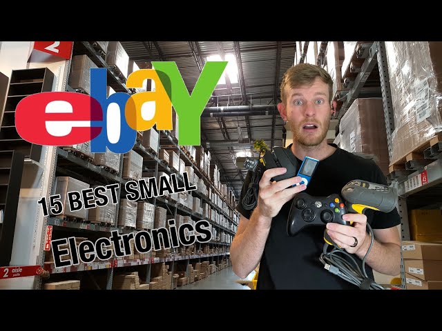 The 15 Best electronics to sell on eBay for profit: First class shippers!
